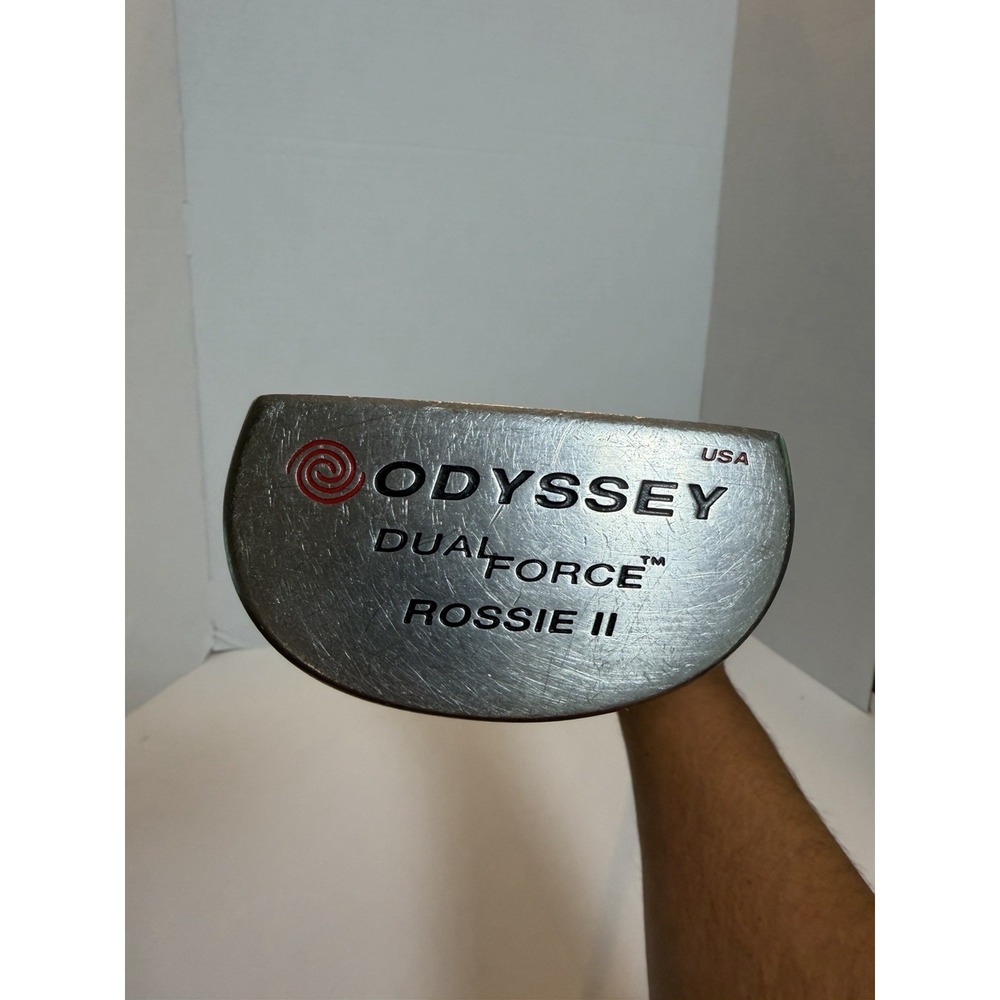 Odyssey DeepFace Rossie II Putter Dual Force Steel Shaft Odyssey Grip RH 35"